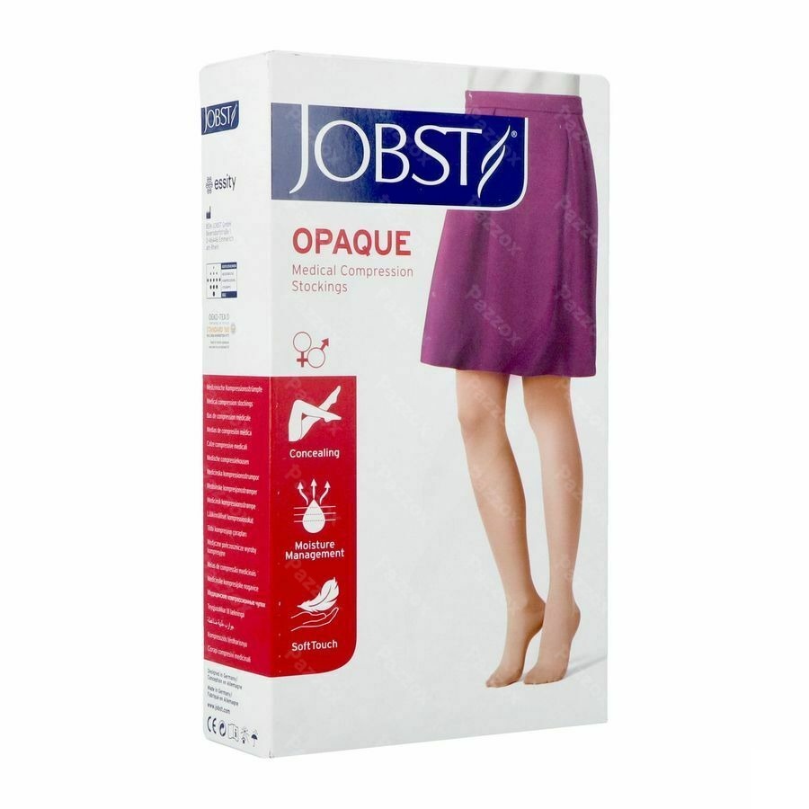 Jobst Opaque 2 Ag Reg Dots Bla V Pair