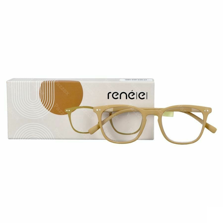 RenÉ(e) Lunettes Re-z06 Faded Photogr.yellow +1,00