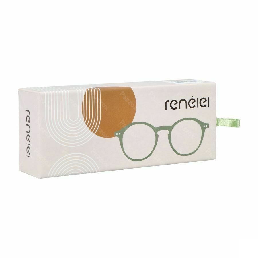 RenÉ(e) Lunettes Re-y05 Monstera Leaf Green +2