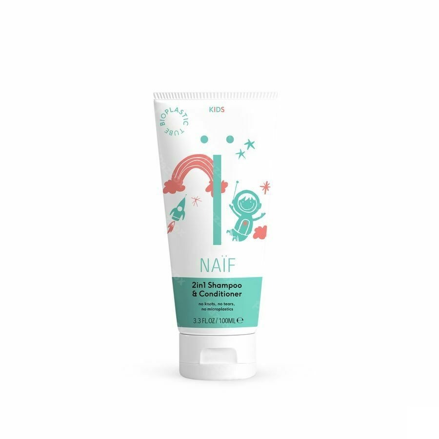 Naïf Kids 2-en-1 Shampooing et Après Shampooing 100ml