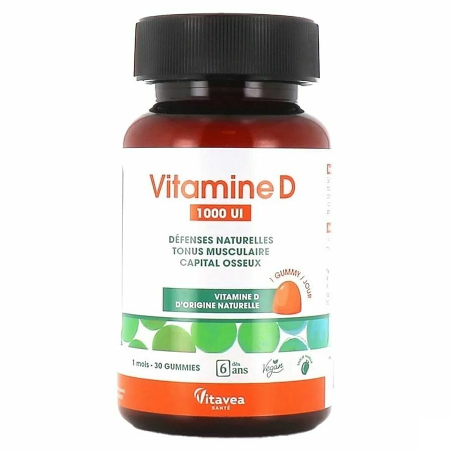 Vitavea Sante Vitamine D 1000 Ui Gommes 30