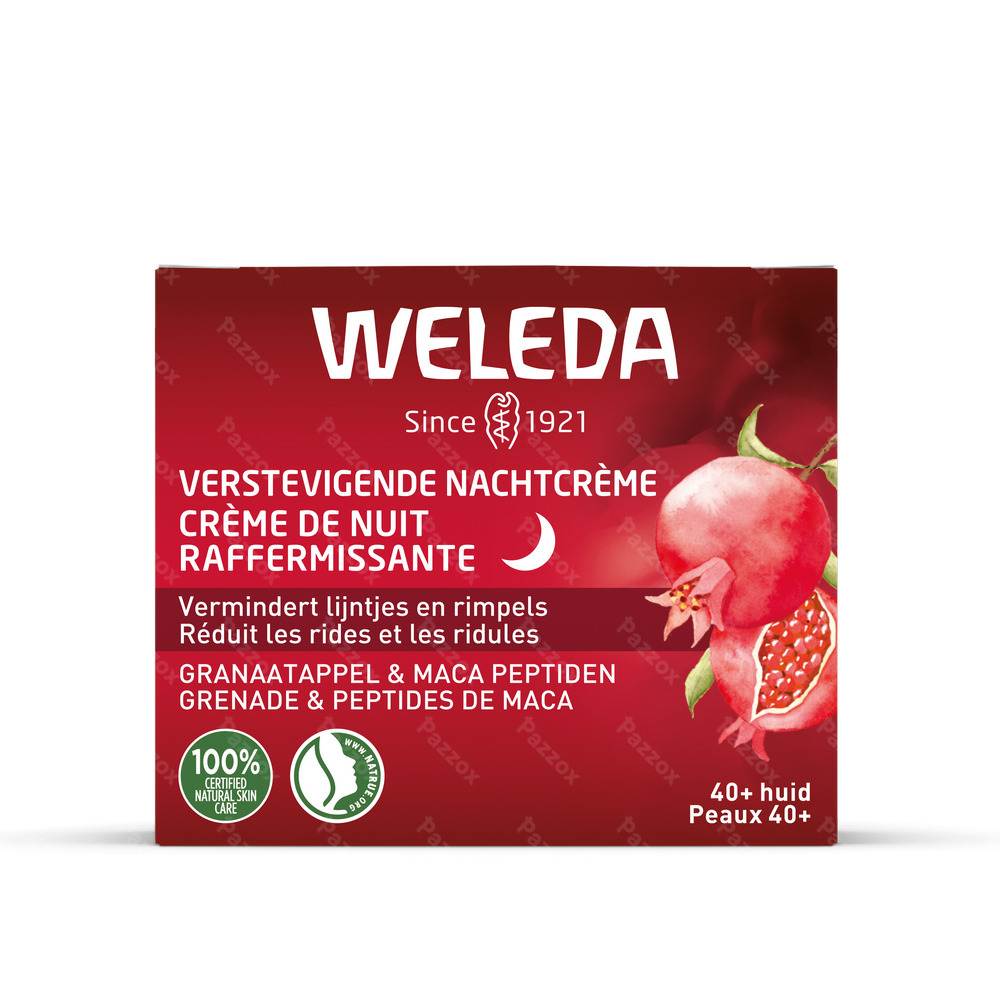 Weleda Creme Nuit Raffermissante Grenade&maca 40ml
