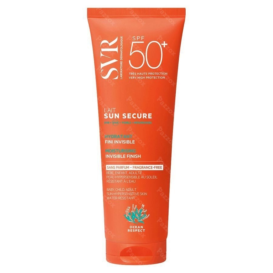 SVR Sun Secure Lait de Solaire Sans Parfum SPF50+ 250ml