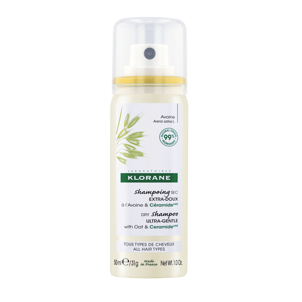 Klorane Capillaire Shampooing Sec Lait Avoine et Ceramide 50ml