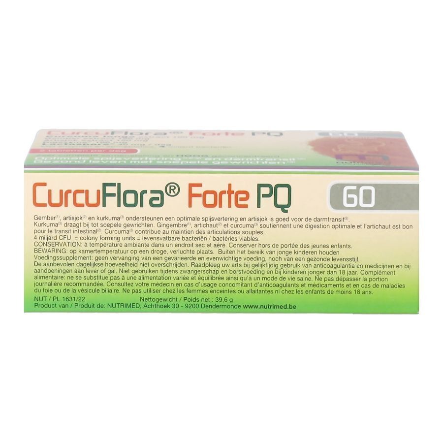 Curcuflora Forte Pq Comp 60