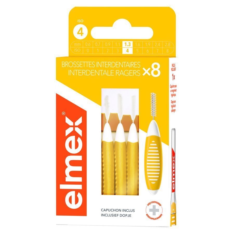 Elmex Set Brossettes Interdentaires Iso 4 1,3mm 8