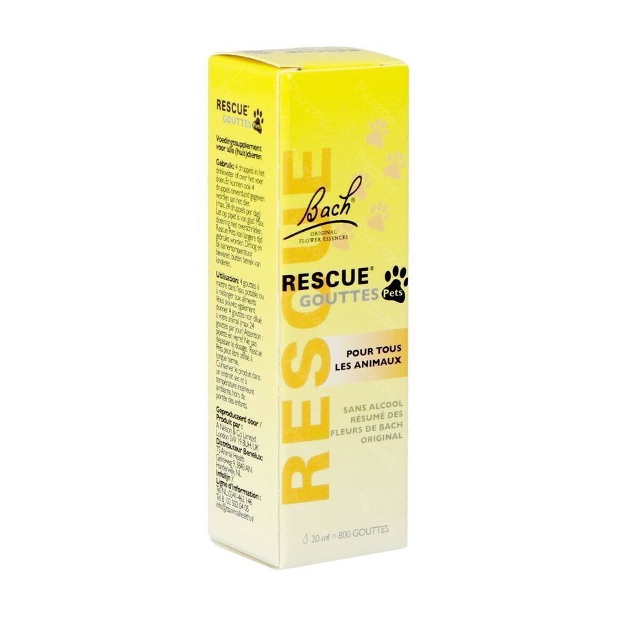 Bach Rescue Pets Goutte 20ml