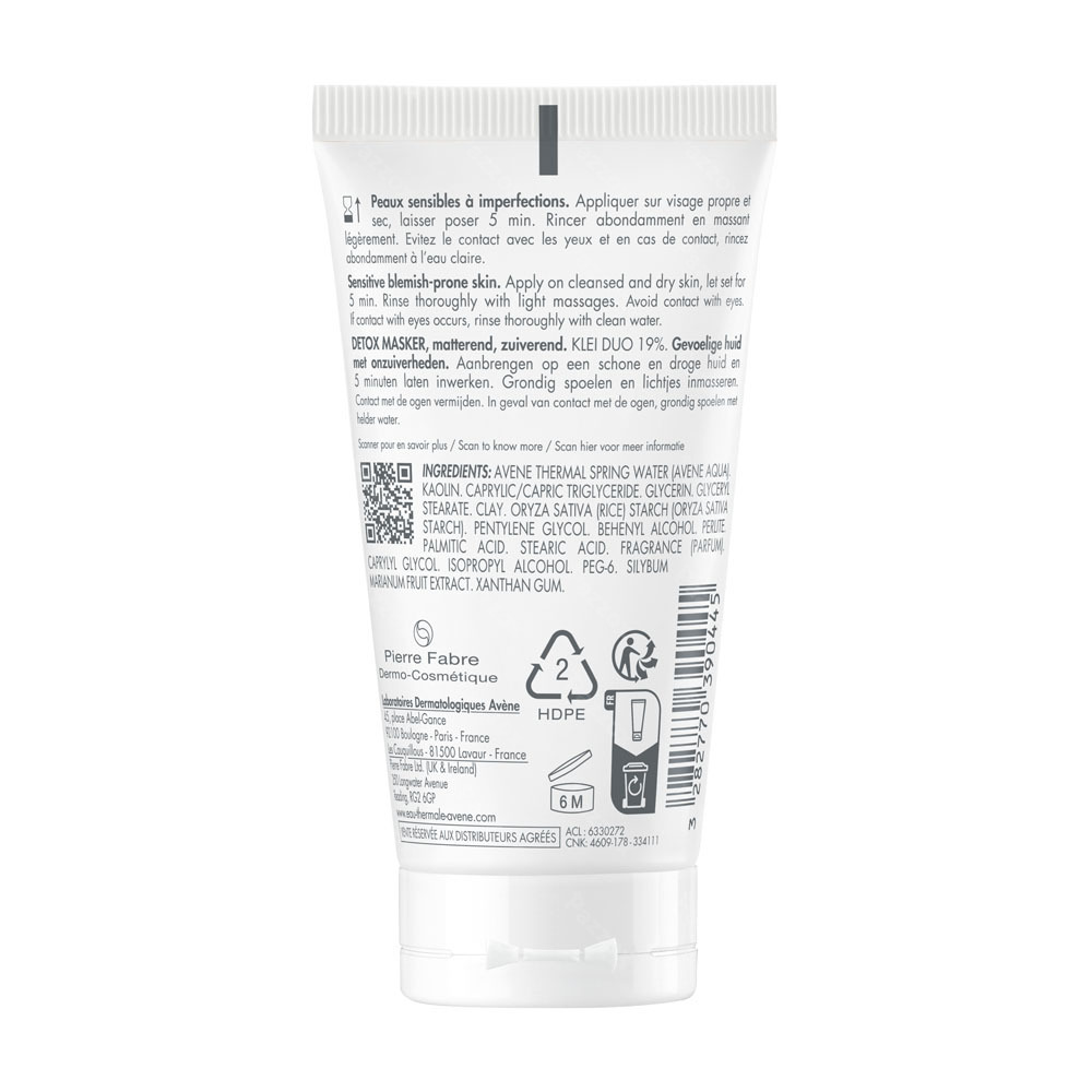 Avène Cleanance Masque Detox 50ml