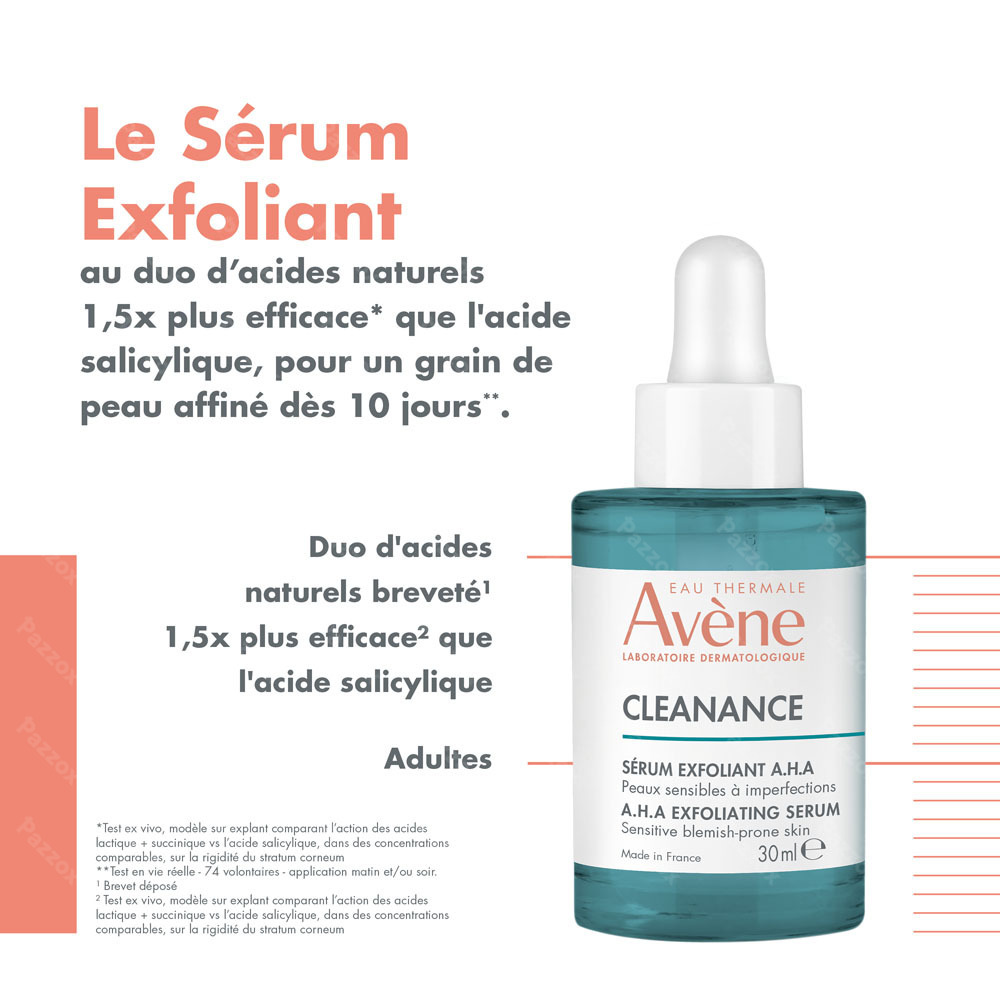 Avène Cleanance Serum Exfoliant 30ml