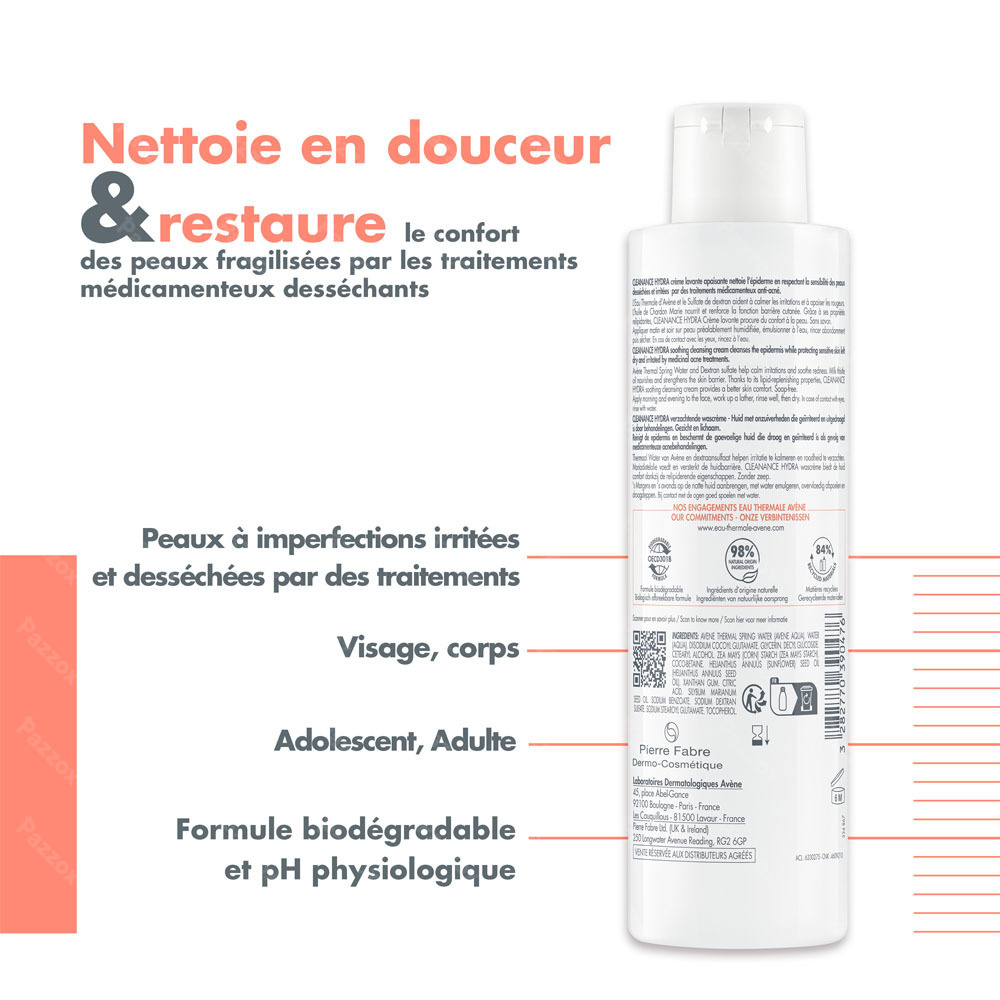 Avene Cleanance Hydra Creme Lavante 200ml