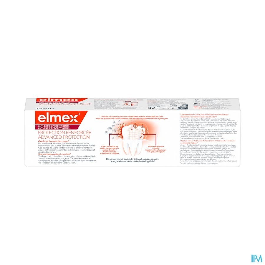 Elmex Professional Dentifrice Anti-Cariës 75ml
