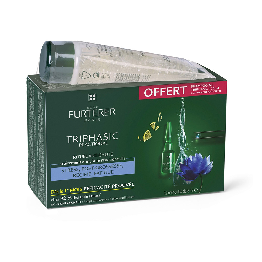Furterer Triphasic Reactional Amp12x5ml+sh100ml Nf