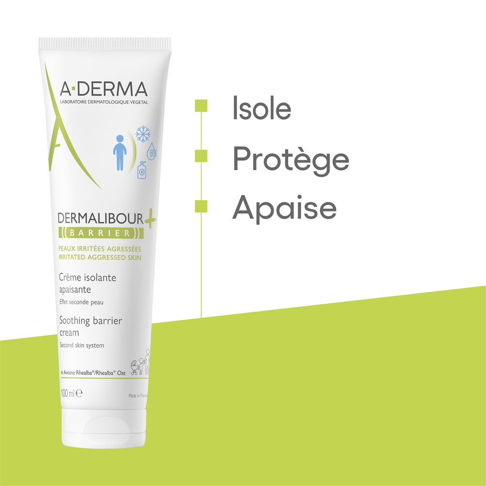 A-Derma Demalibour + Barrier Crème Isolante 100ml