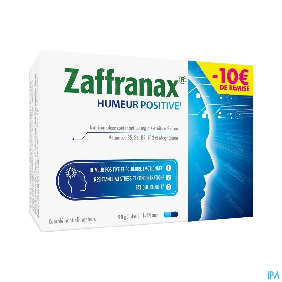 Zaffranax 90 Capsules Promo -€10