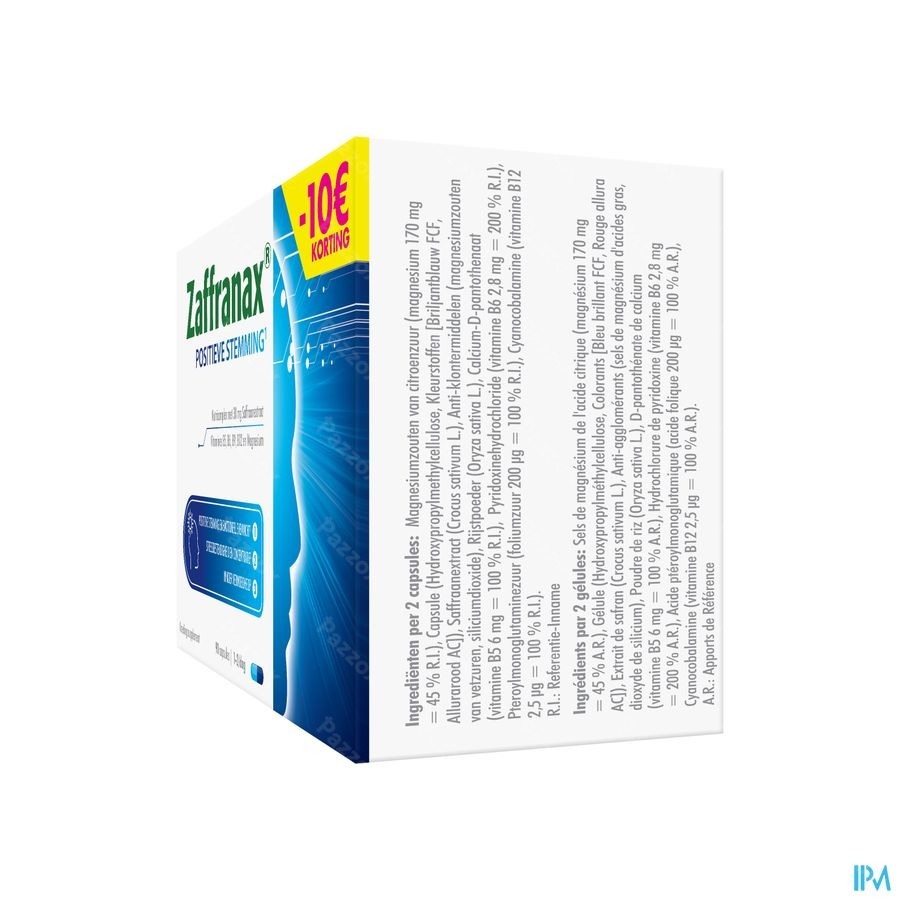 Zaffranax 90 Capsules Promo -€10