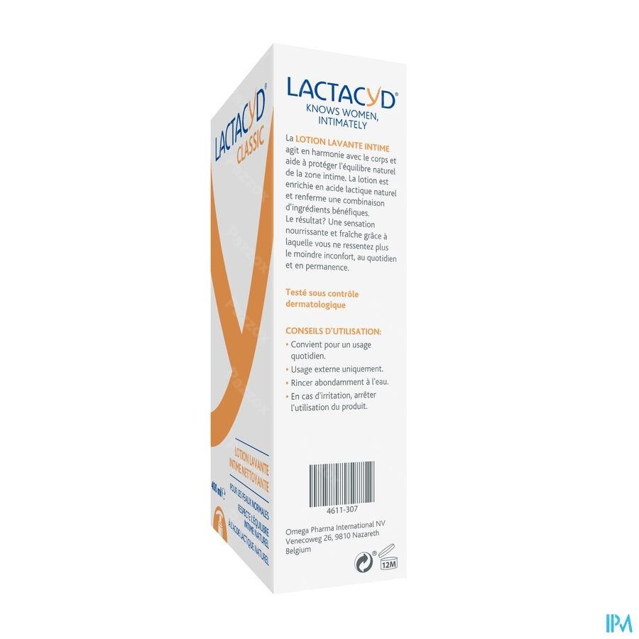 Lactacyd Lotion Lavante Intime 400ml