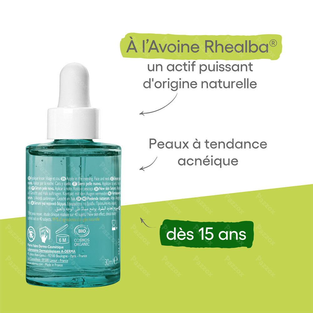 A-Derma Biology Ac Night Peel Serum 30ml