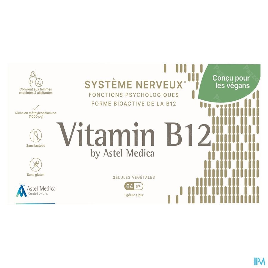 Astel Medica Vitamine B12 64 Capsules
