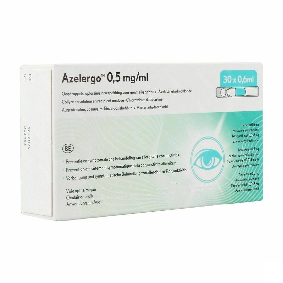 Azelergo Gouttes Oculaires Unidoses 30
