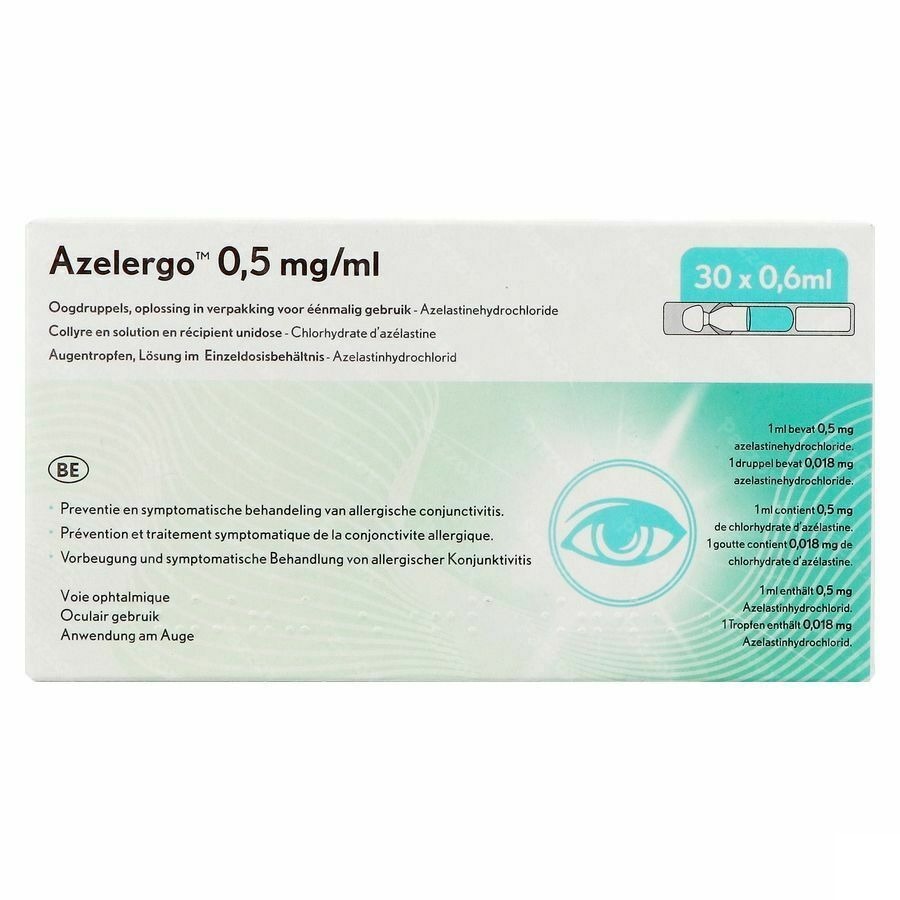 Azelergo Gouttes Oculaires Unidoses 30