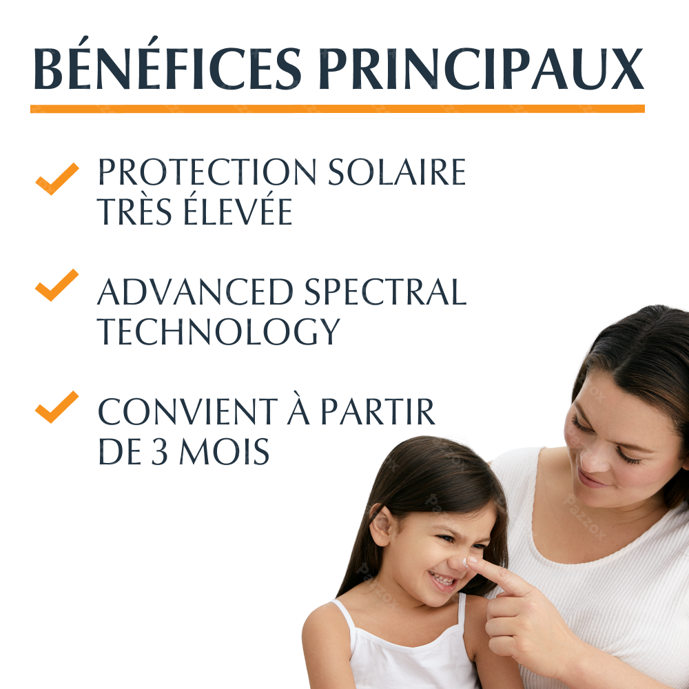 Eucerin Sun Kids Sensitive Protect SPF 50+​ Dry Touch Gel-Crème 200ml