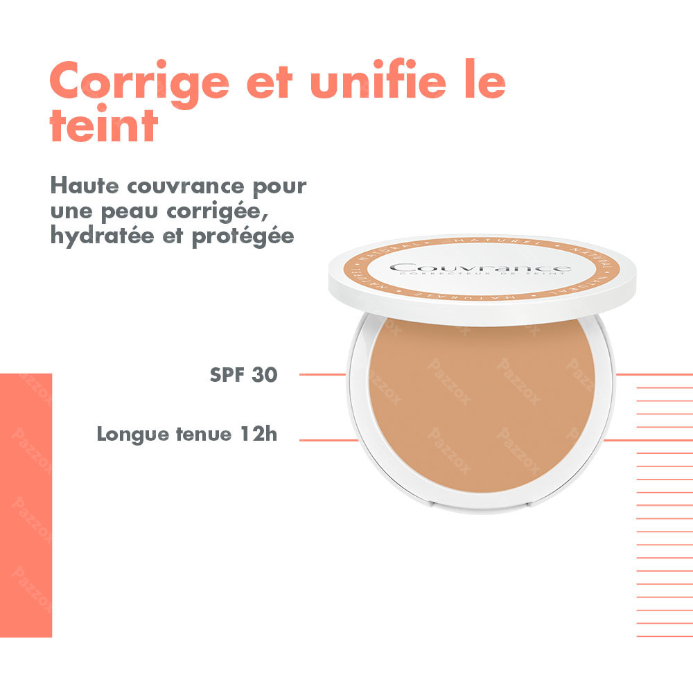 Avène Couvrance Fond de Teint Compact 1.1 Naturel 8,5g