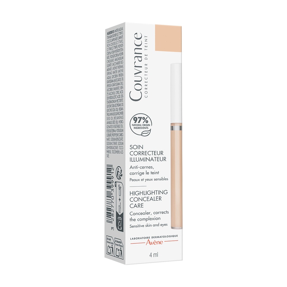 Avène Couvrance Soin Correcteur Éclat Beige 4ml 