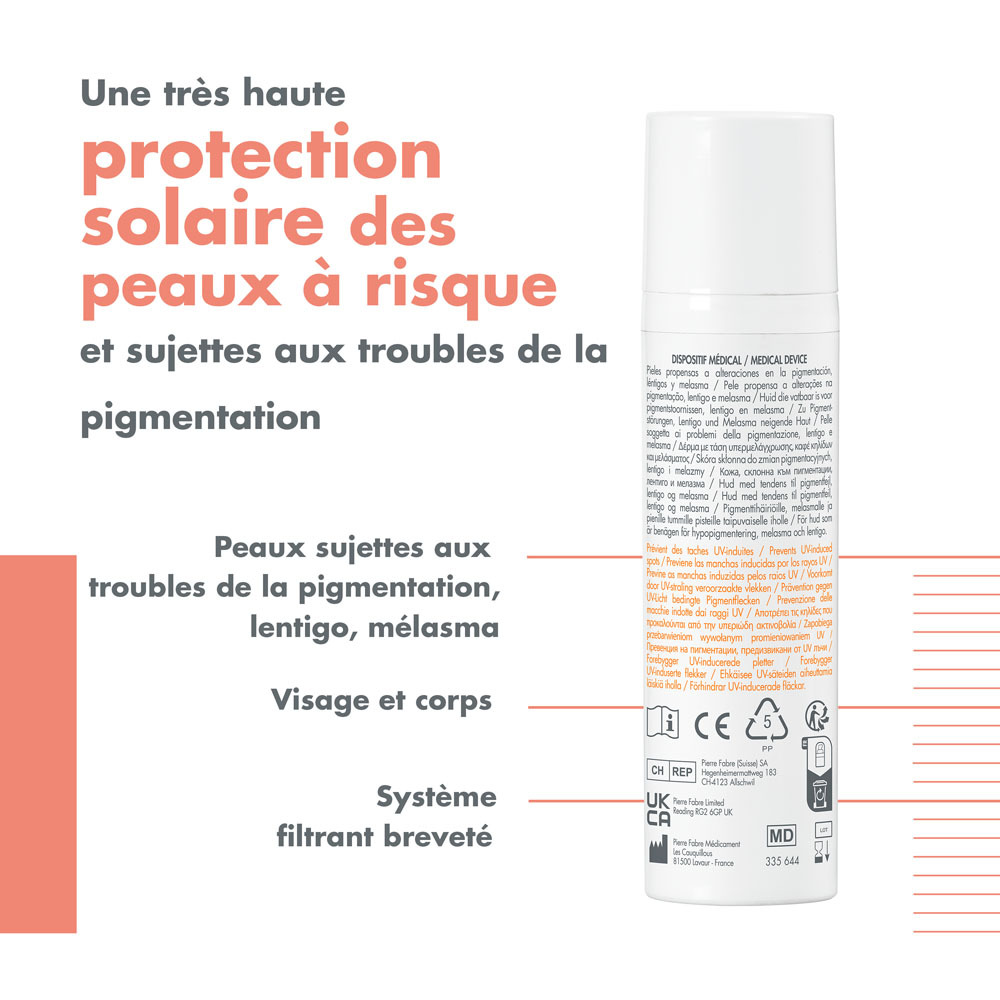 Avene Sol Sunsimed Pigment Creme Spf50+ 80ml