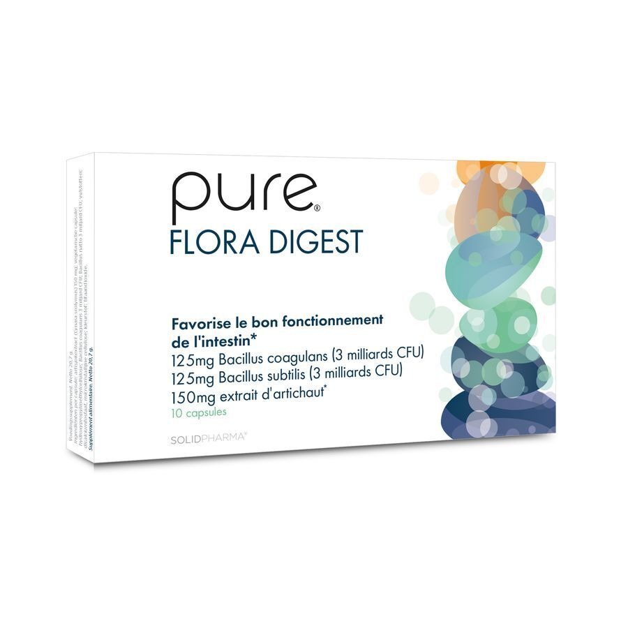 Pure Flora Digest Caps 10 Remplace 4429-908