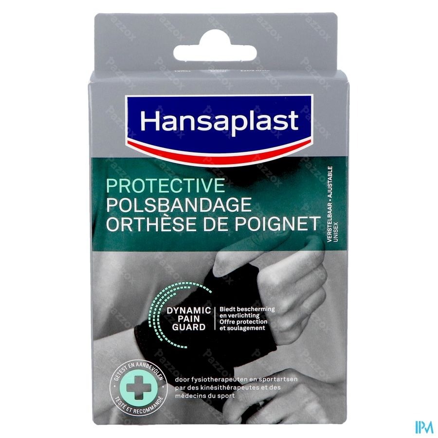 Hansaplast Bandage Poignet Ajustable Taille Unique