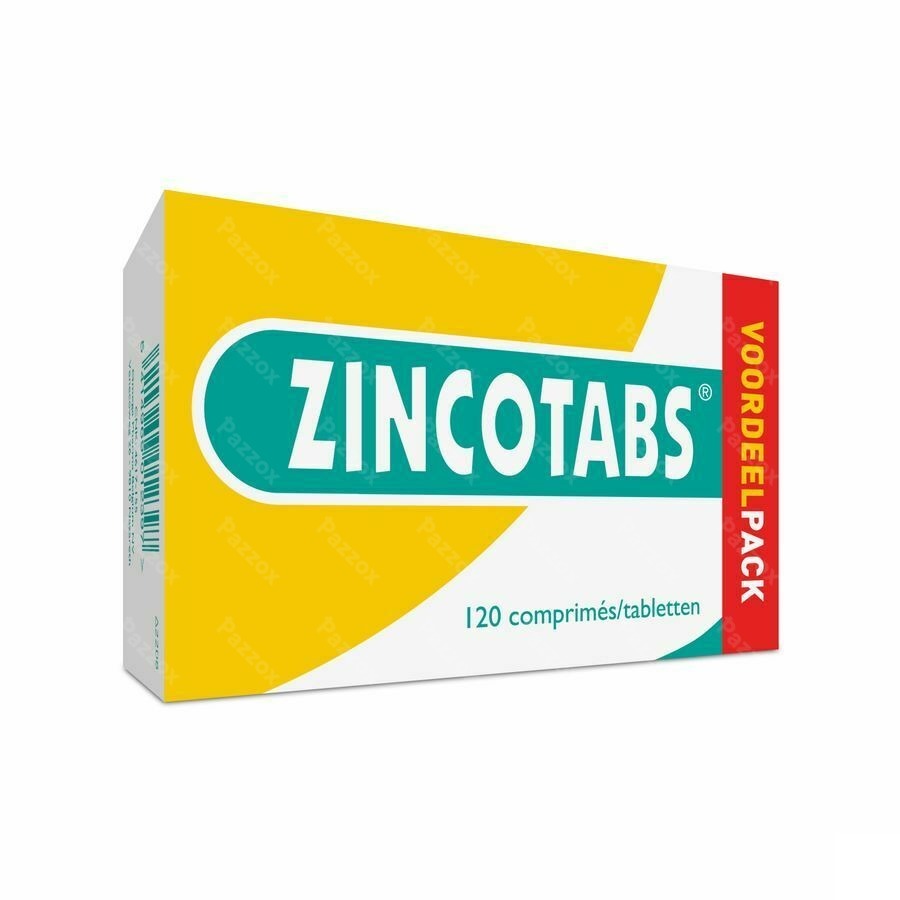 Zincotabs 120 Comprimés