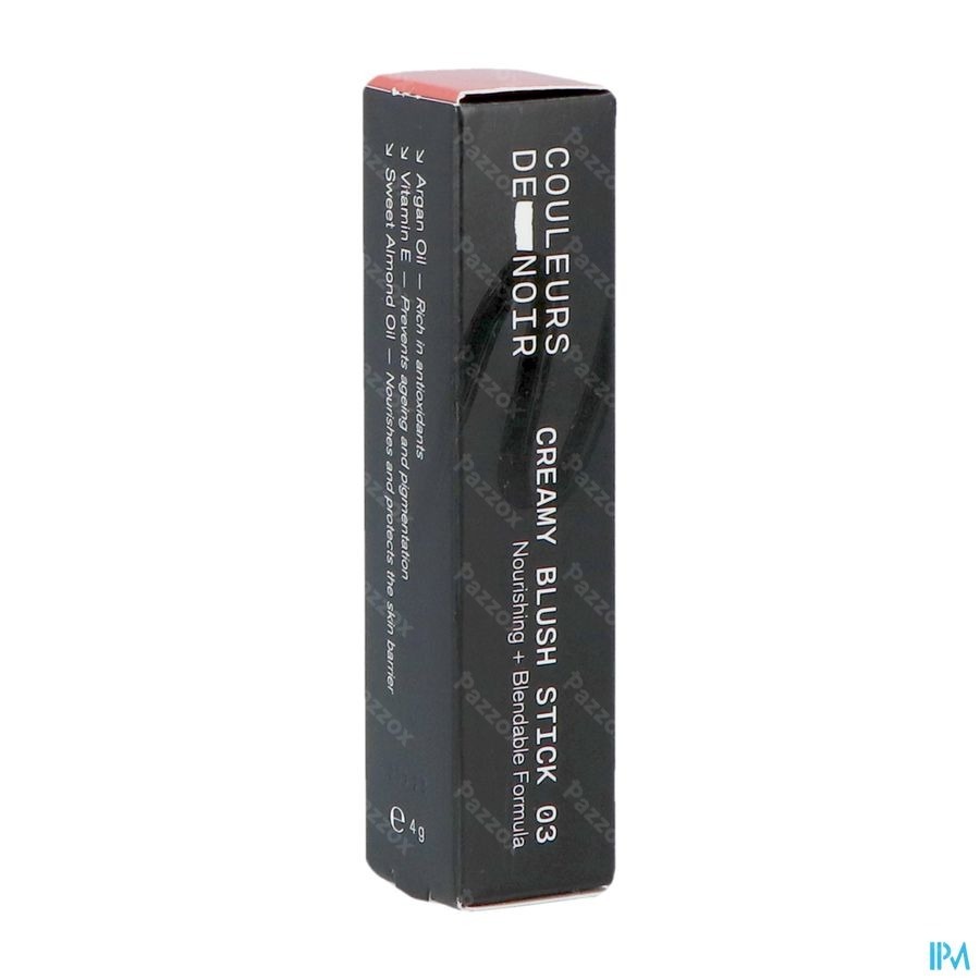 Couleurs De Noir Creamy Blush Stick 03 B. Rose