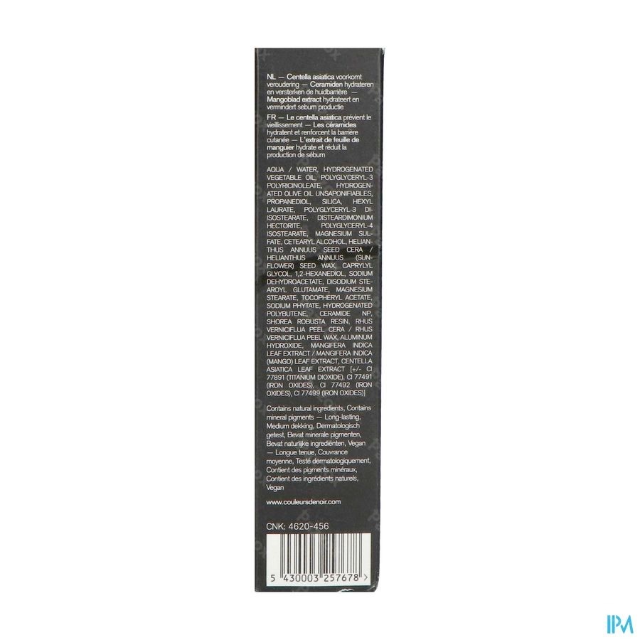 Couleurs De Noir Fusion Matte Foundation 03 Beige Rose 30ml