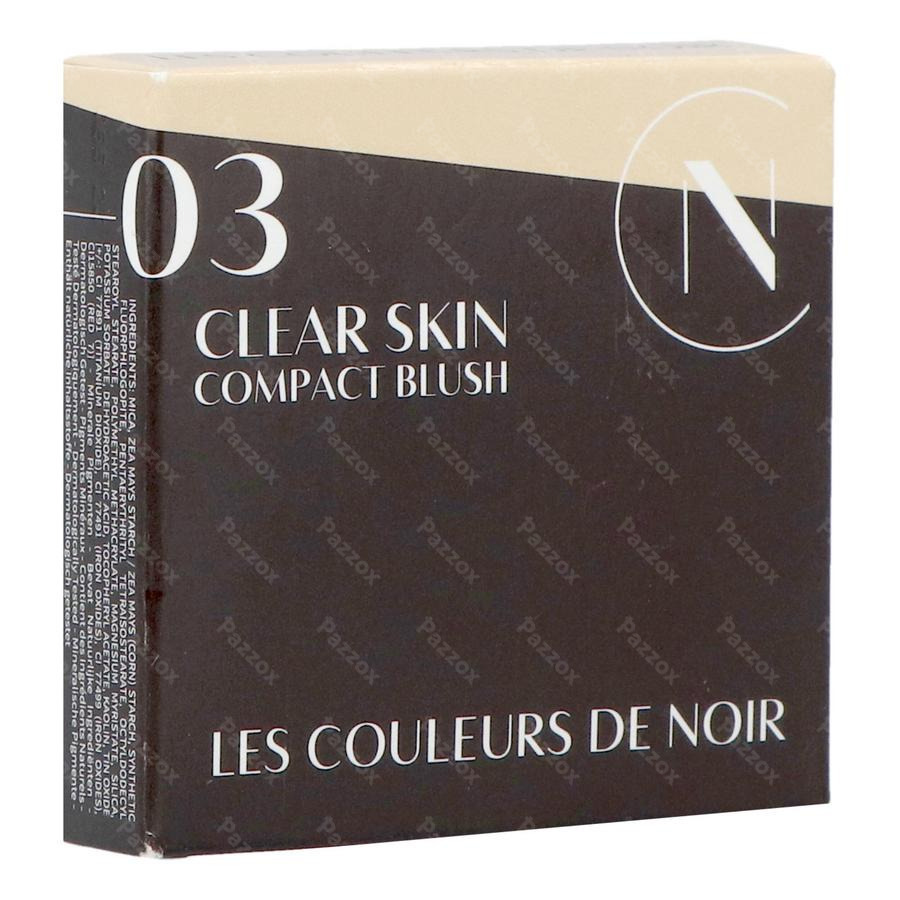 Couleurs De Noir Clear Skin Comp. Bl. 03 Fr. Rose