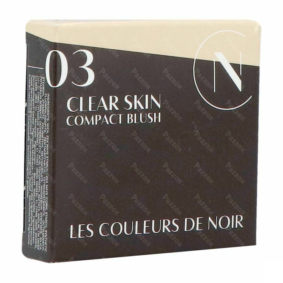 Couleurs De Noir Clear Skin Comp. Bl. 03 Fr. Rose