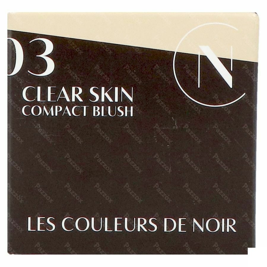 Couleurs De Noir Clear Skin Comp. Bl. 03 Fr. Rose