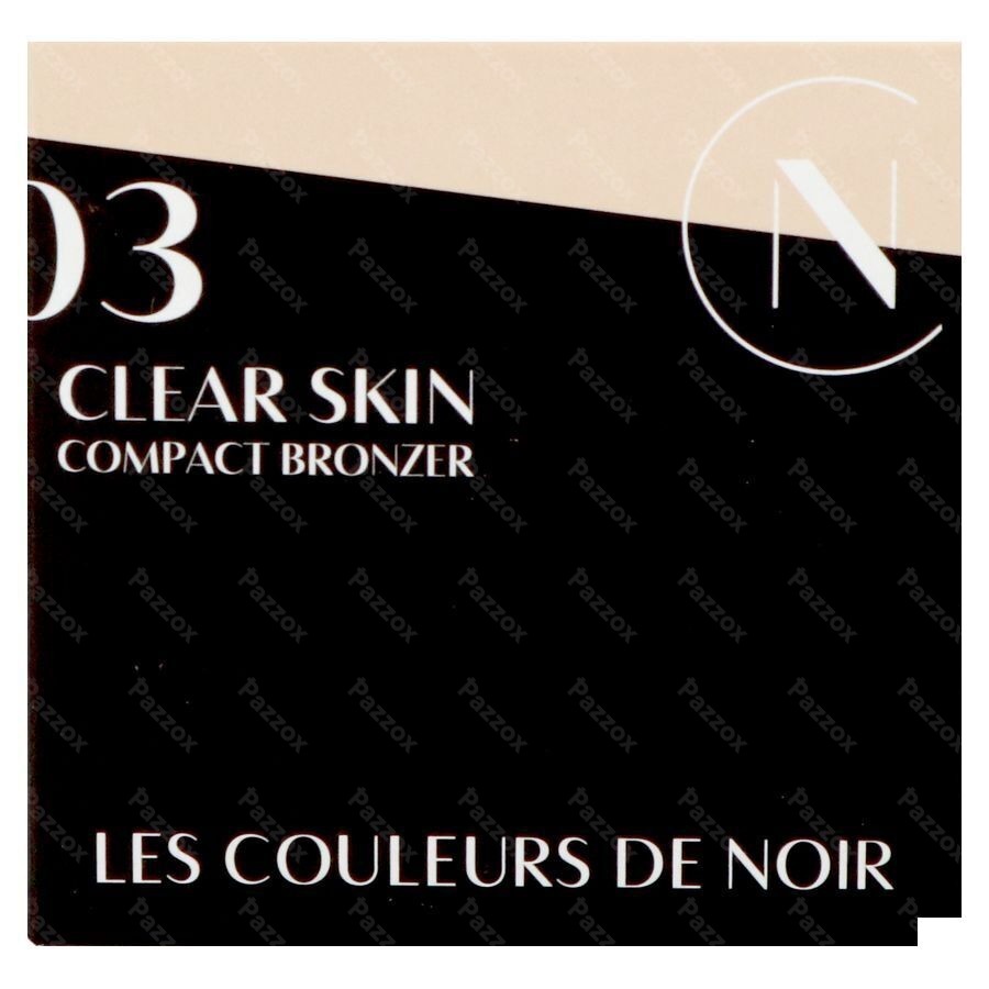 Couleurs De Noir Clear Skin Comp. Bronzer 03 Br.