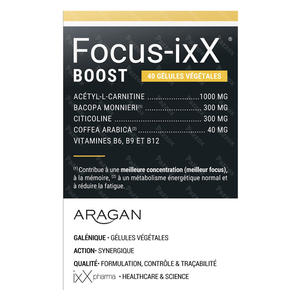 Focus-ixX Boost 40 Capsules