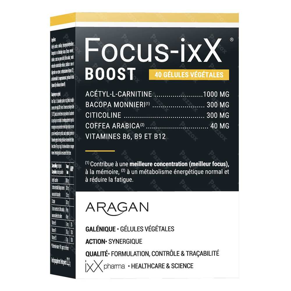 Focus-ixX Boost 40 Capsules
