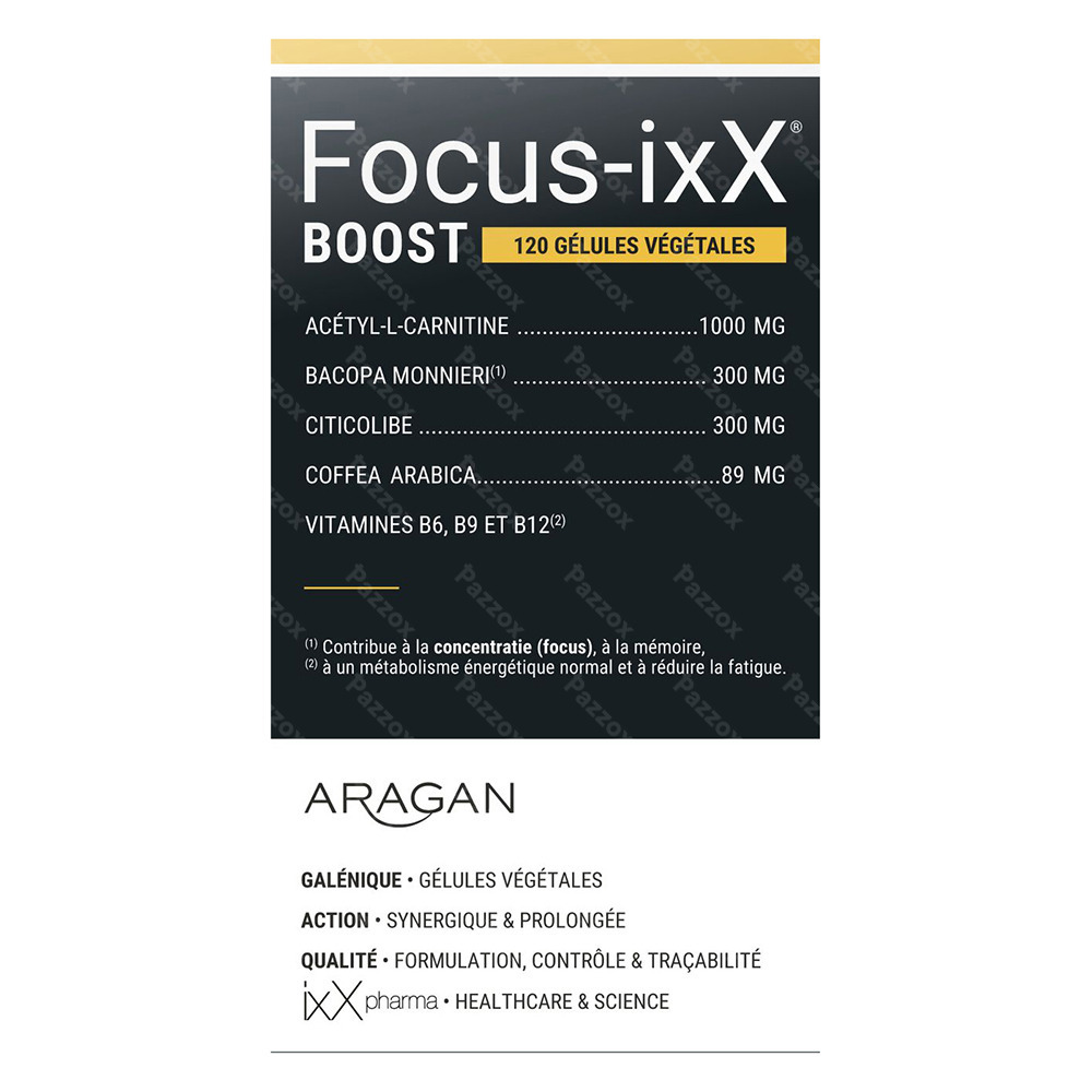 Focus-ixX Boost 120 Capsules