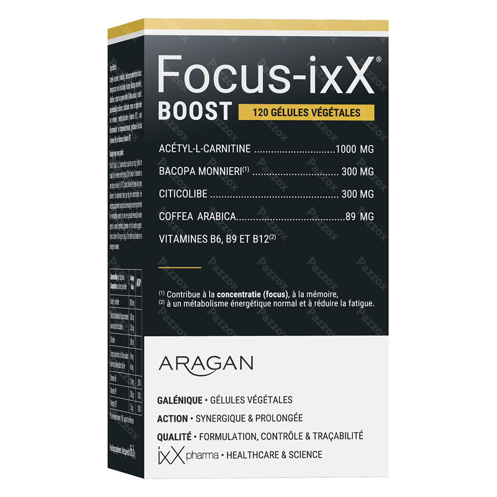Focus-ixX Boost 120 Capsules