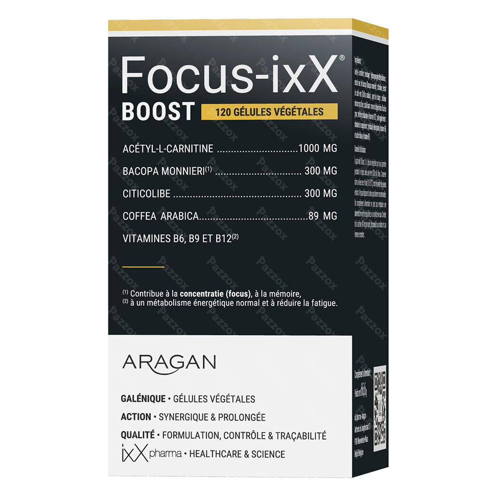 Focus-ixX Boost 120 Capsules