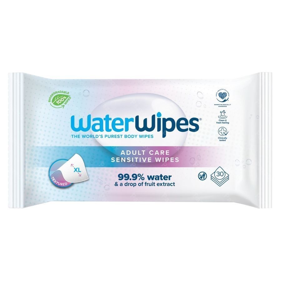 Waterwipes Adult Lingettes 30