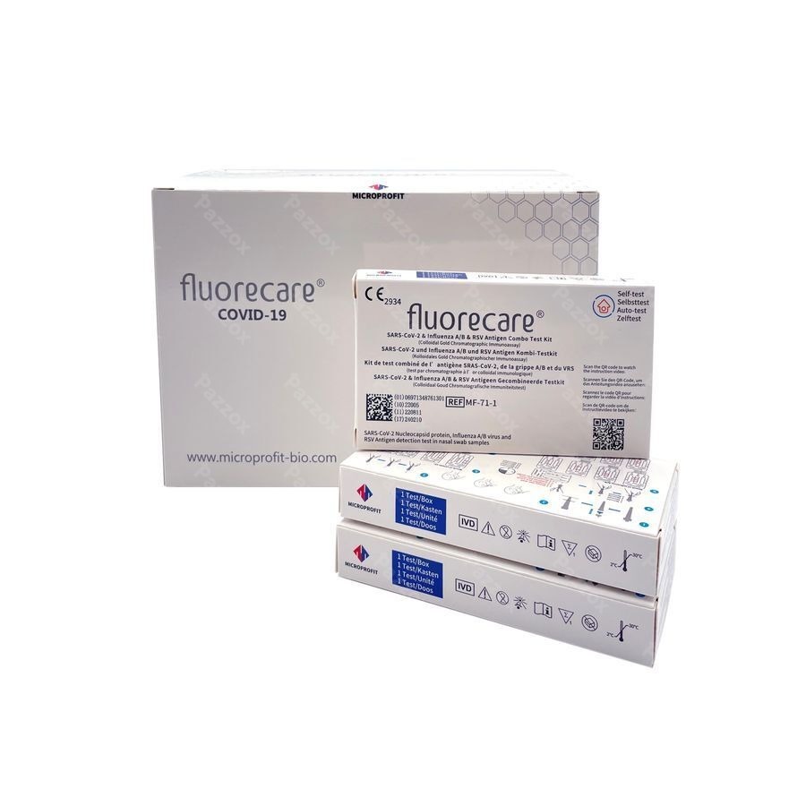 Fluorecare Combi Rsv/flu/covid Autotest 20 Magis