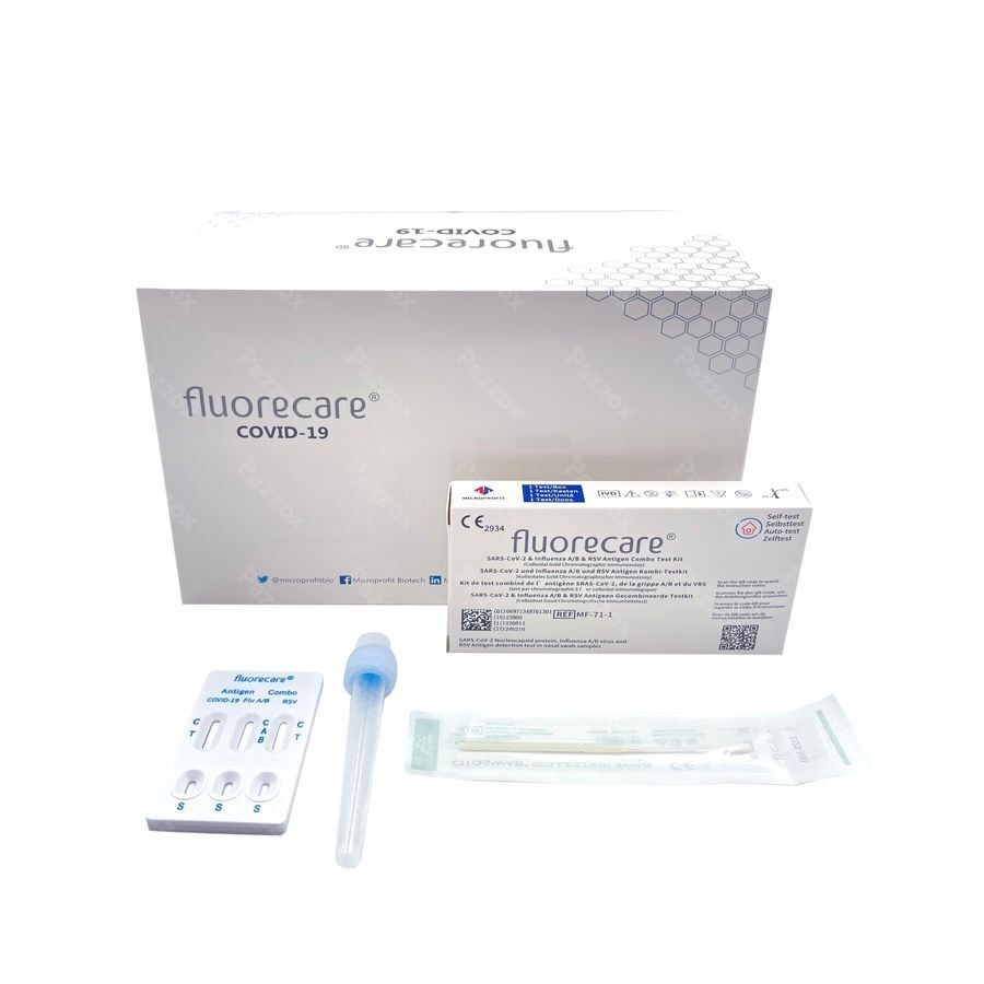 Fluorecare Combi Rsv/flu/covid Autotest 20 Magis
