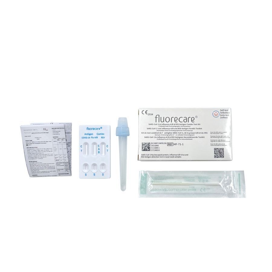 Fluorecare Combi Rsv/flu/covid Autotest 20 Magis