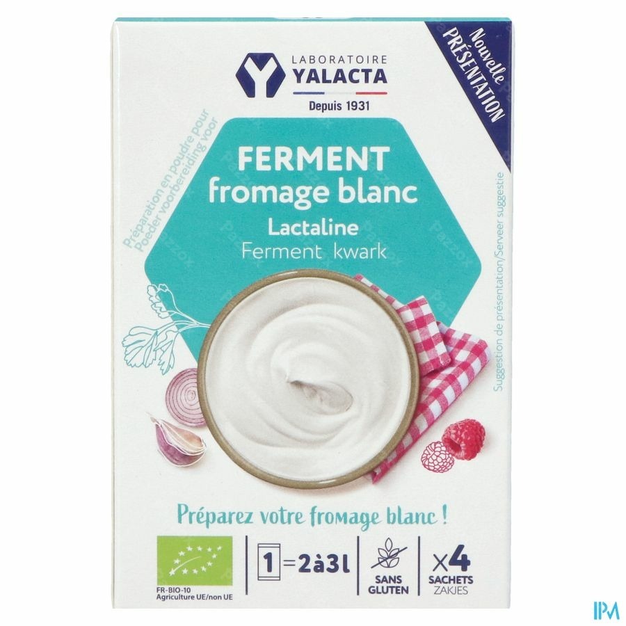 Yalacta Ferment Fromage Blanc Bio 4x4g