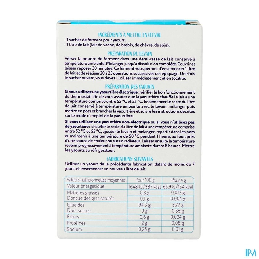 Yalacta Ferment Yaourt Bio 2x4g