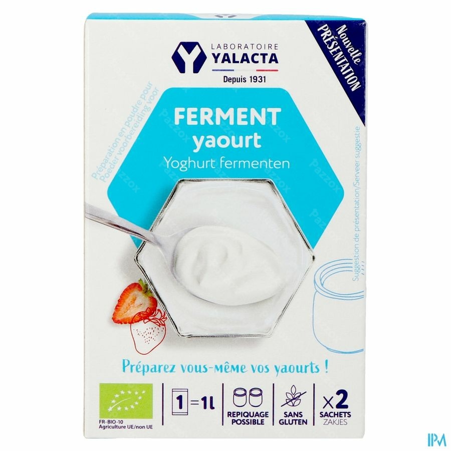 Yalacta Ferment Yaourt Bio 2x4g