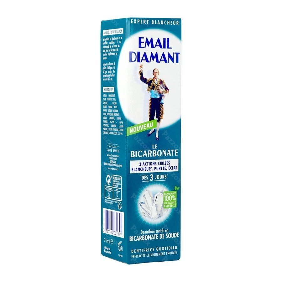 Email Diamant Le Bicarbonate 75ml